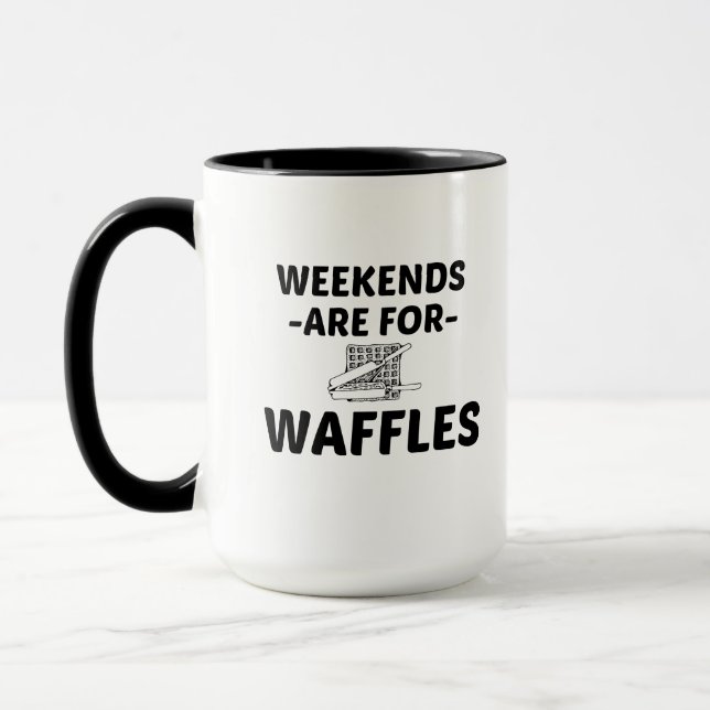 WAFFLE WEEKEND MUG (Left)
