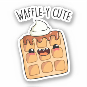 Waffle-y Funny Waffle Pun 