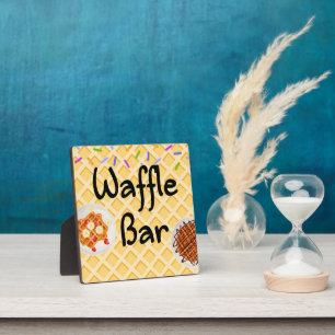Waffler Bar  Plaque