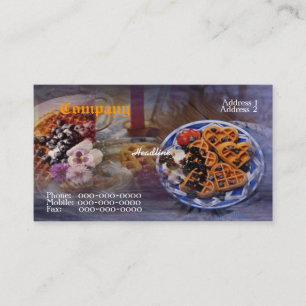 Waffles Business Card
