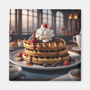 Waffles Magnet