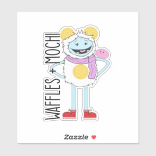 Waffles&Mochi-Vinyl Sticker