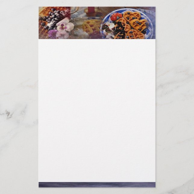 Waffles Stationery (Front)