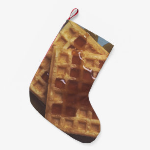 Waffles With Syrup Small Christmas Stocking