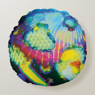 Wafting Slumbers Round Cushion