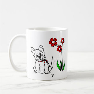 Wag your tail coffee mug