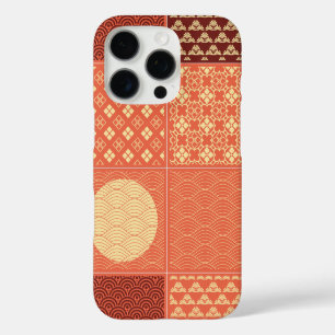 Wagara Mix Pattern Patchwork iPhone 16 Pro Case