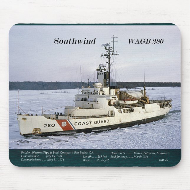 WAGB 280 Southwind mousepad (Front)