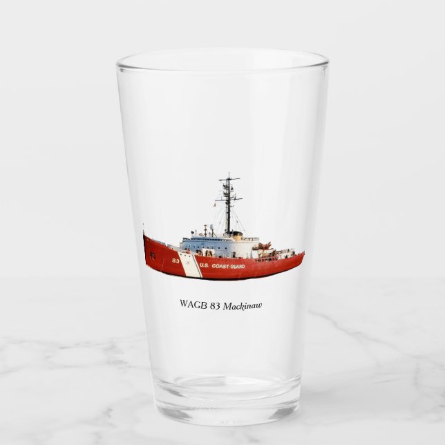 WAGB 83 Mackinaw red glass (Front)
