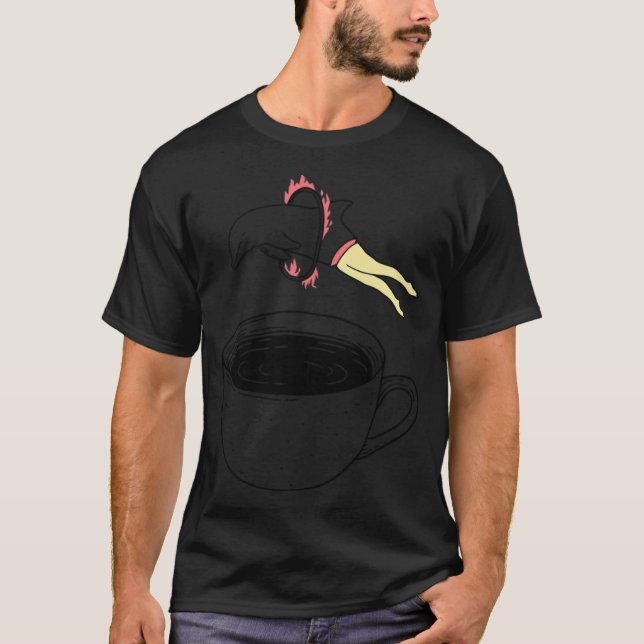 Wage hot coffee cup  T-Shirt (Front)