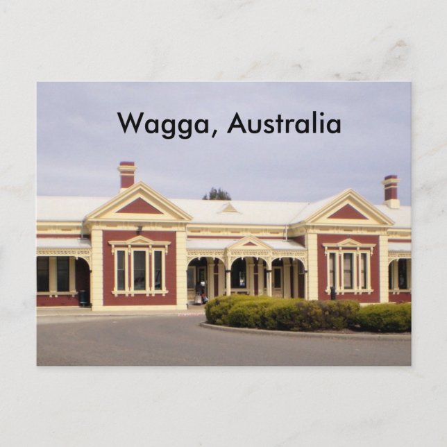 Wagga, Australia postcard (Front)