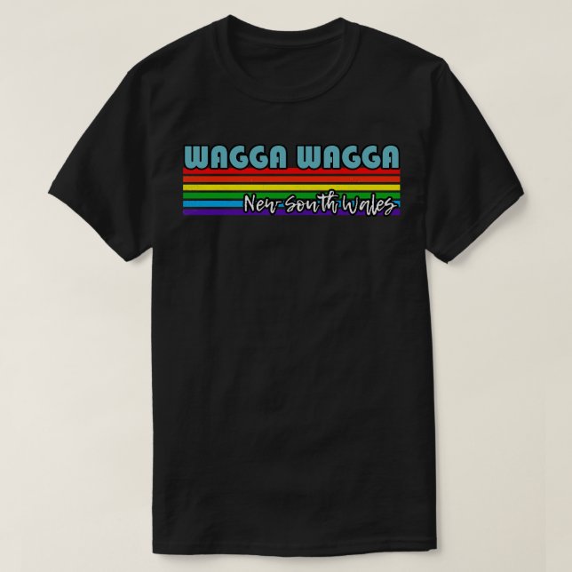 Wagga Wagga New South Wales Pride  Wagga Wagga LGB T-Shirt (Design Front)