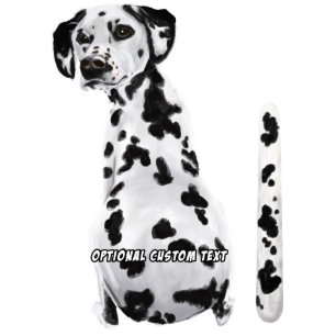 Wagging Wiper Dalmatian Dog Car Decal Sticker
