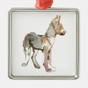 Waggle Metal Tree Decoration