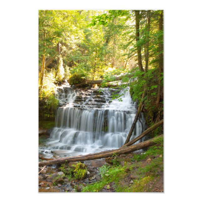 Wagner Falls Photo Print (Front)