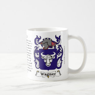 Wagner Family Coat of Arms Mug