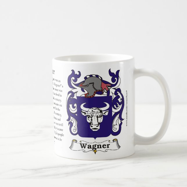 Wagner Family Coat of Arms Mug (Right)