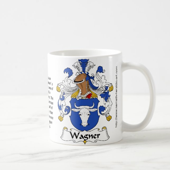 Wagner Family Crest Mug (Right)