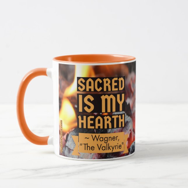 Wagner Opera Quote For Grill Cook Barbarian Mug (Left)