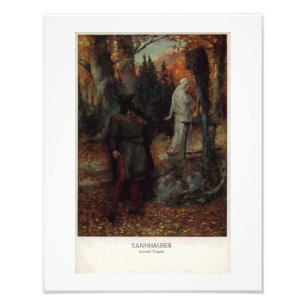 Wagner Opera Tannhauser Vintage Style Photo Print