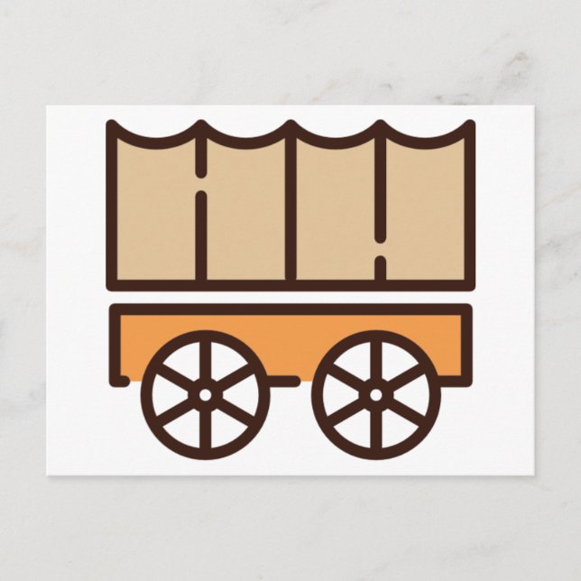 Wagon Cart Postcard (Front)