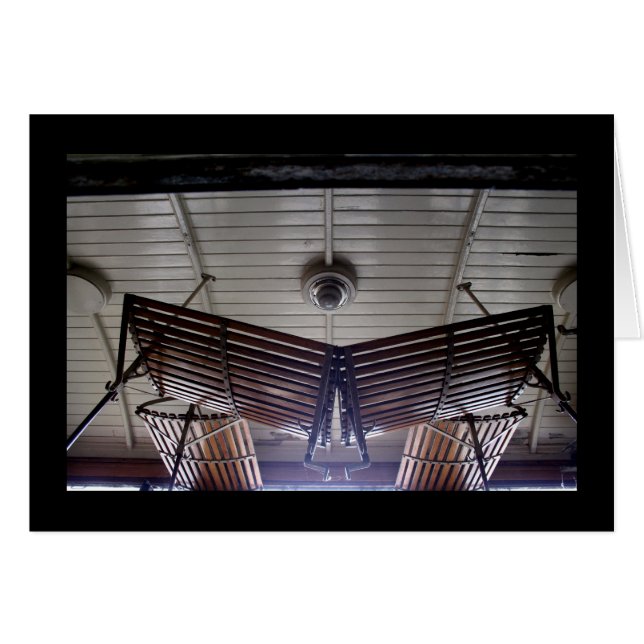 Wagon Ceiling with Luggage Rack Le Mastrou Card (Front Horizontal)
