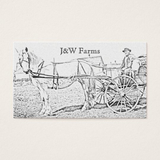 Wagon Ride Business Card