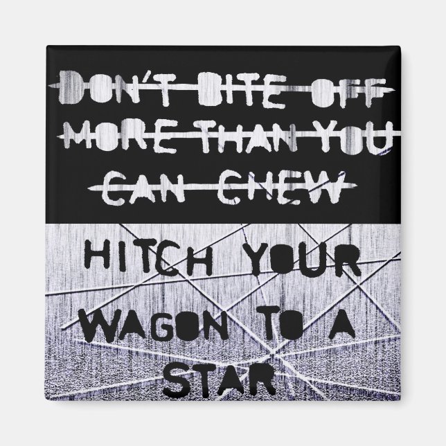 Wagon to a star magnet (Front)