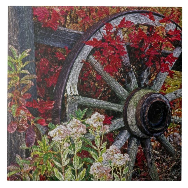 Wagon Wheel 1 Tile (Front)