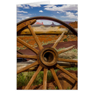 Wagon wheel close up, Arizona