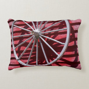 Wagon Wheel Decorative Cushion