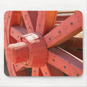 Wagon Wheel Detail Mouse Mat