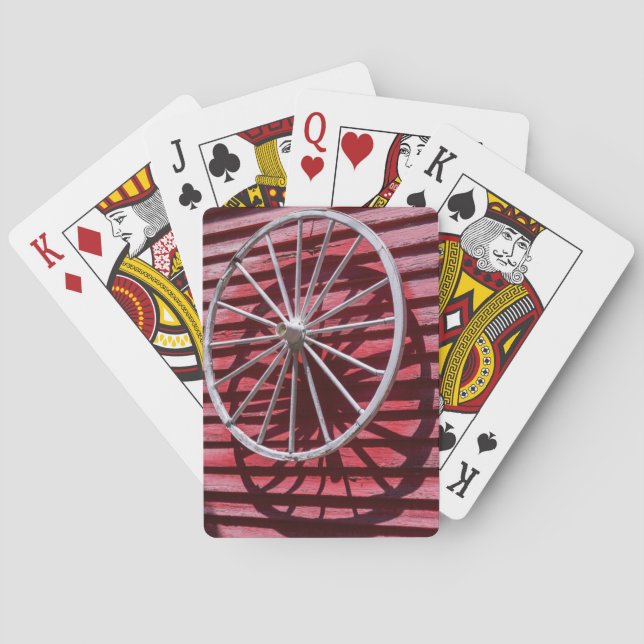 Wagon Wheel Playing Cards (Back)