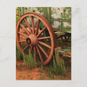 Wagon Wheel Postcard
