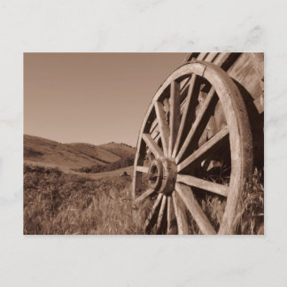 Wagon Wheel Postcard