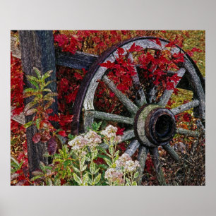 Wagon Wheel Print