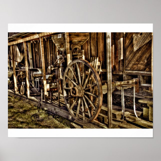 Wagon wheels poster (Front)