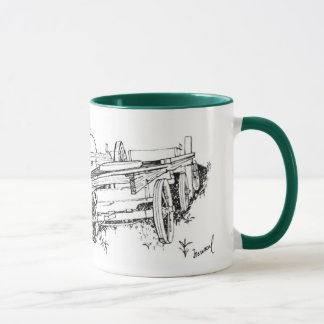Wagons Drawing Mug