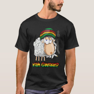Wah Gwaan    Patois Jamaica Sheep Jamaican Slang T-Shirt