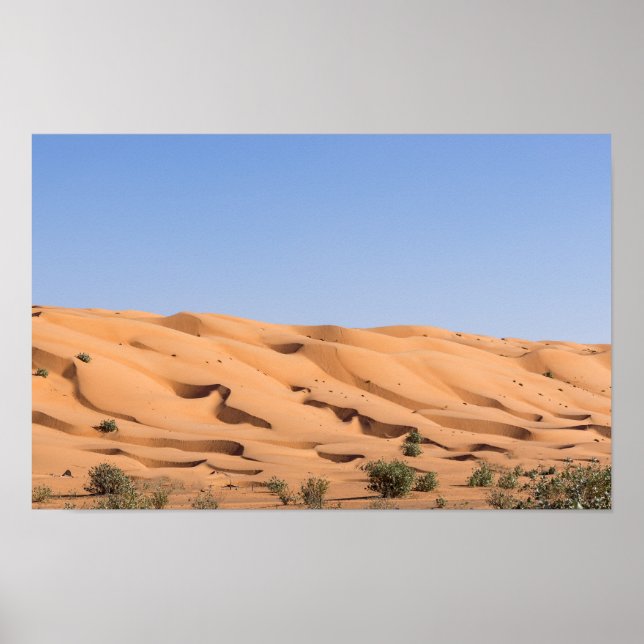 Wahiba Sands desert - Oman Poster (Front)