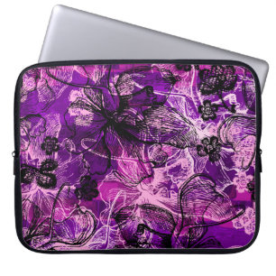 Wahine Lace Hawaiian Neoprene Wetsuit Laptop Sleeve