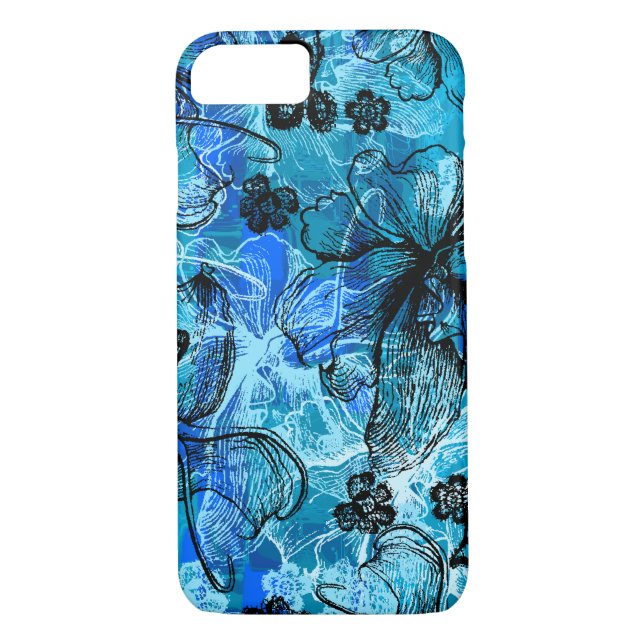 Wahine Lace Hawaiian Orchid Case-Mate iPhone Case (Back)