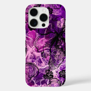 Wahine Lace Hawaiian Orchid Pink iPhone 16 Pro Case