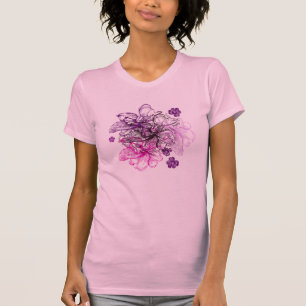 Wahine Lace Hawaiian Orchid Tees