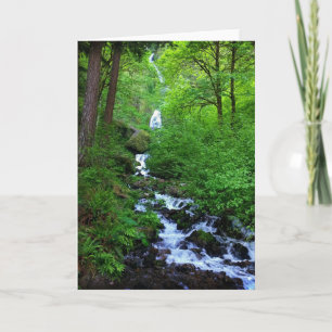 Wahkeena Falls, Oregon Card