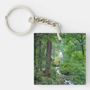 Wahkeena Falls, Oregon Key Ring