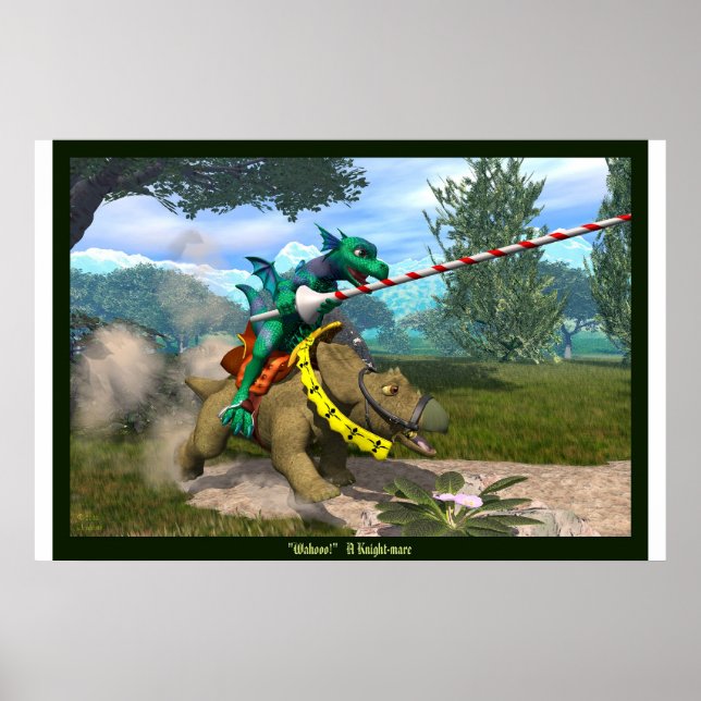 Wahoo! A Knight-Mare Poster (Front)