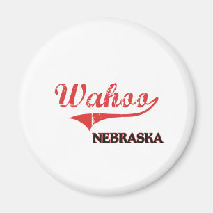 Wahoo Nebraska City Classic Magnet