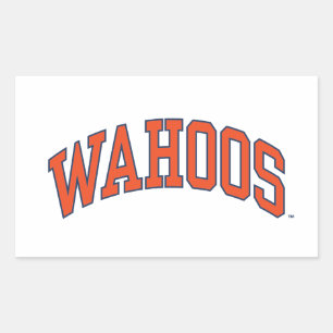 WAHOOS RECTANGULAR STICKER