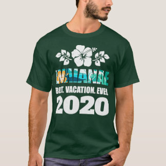 Waianae Best Vacation Ever 2020 Souvenir Gift T-Shirt